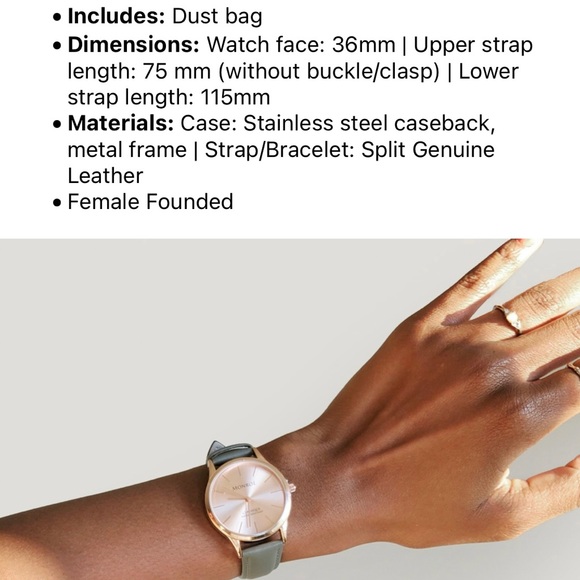 Monroe Classic Women’s Watch NWT - Picture 4 of 5